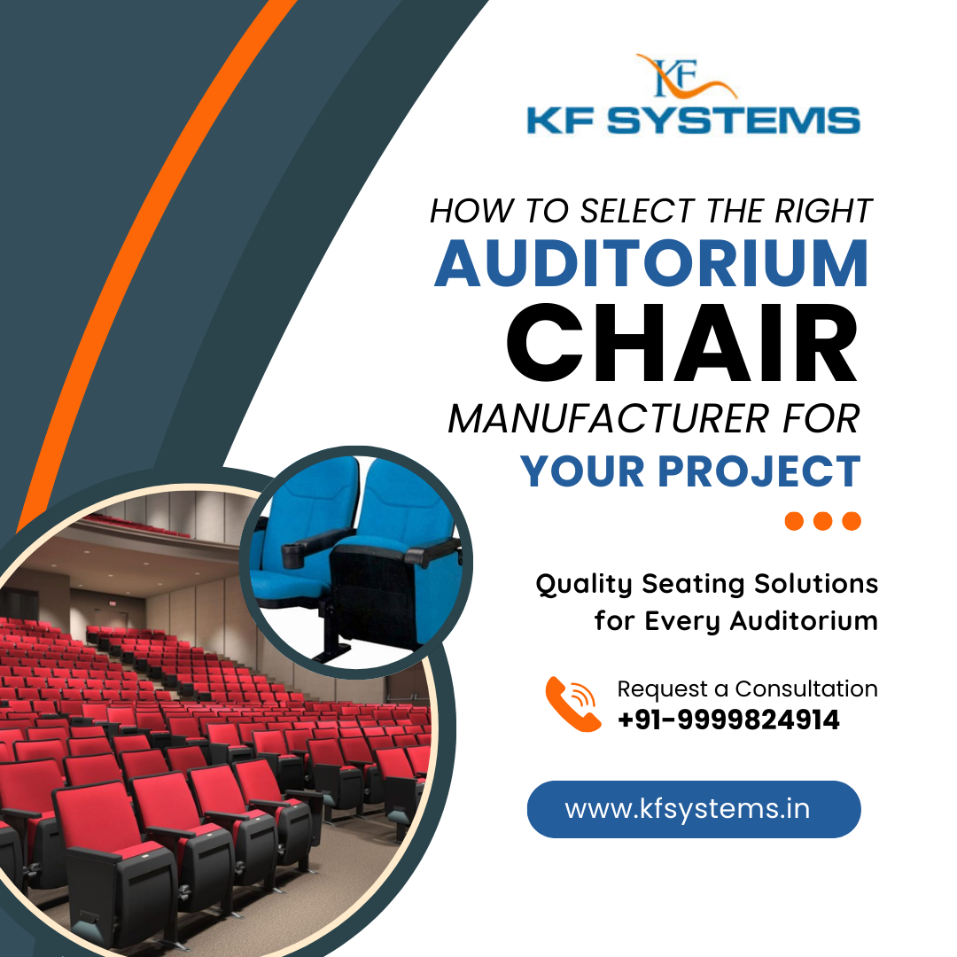 How to Select the Right Auditorium Chair Manufacturer for Your Project