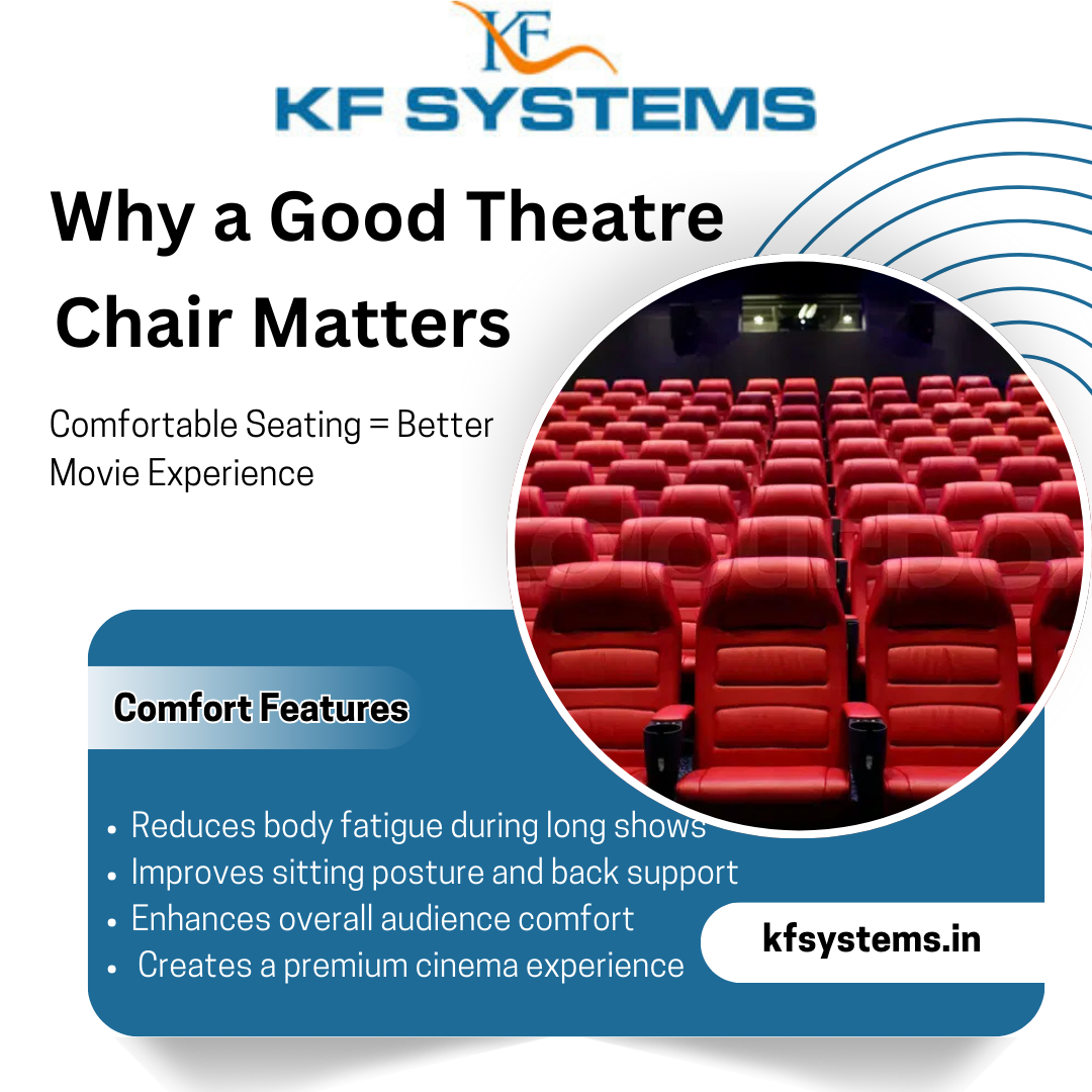 Why a Good Theatre Chair Matters for Audience Comfort