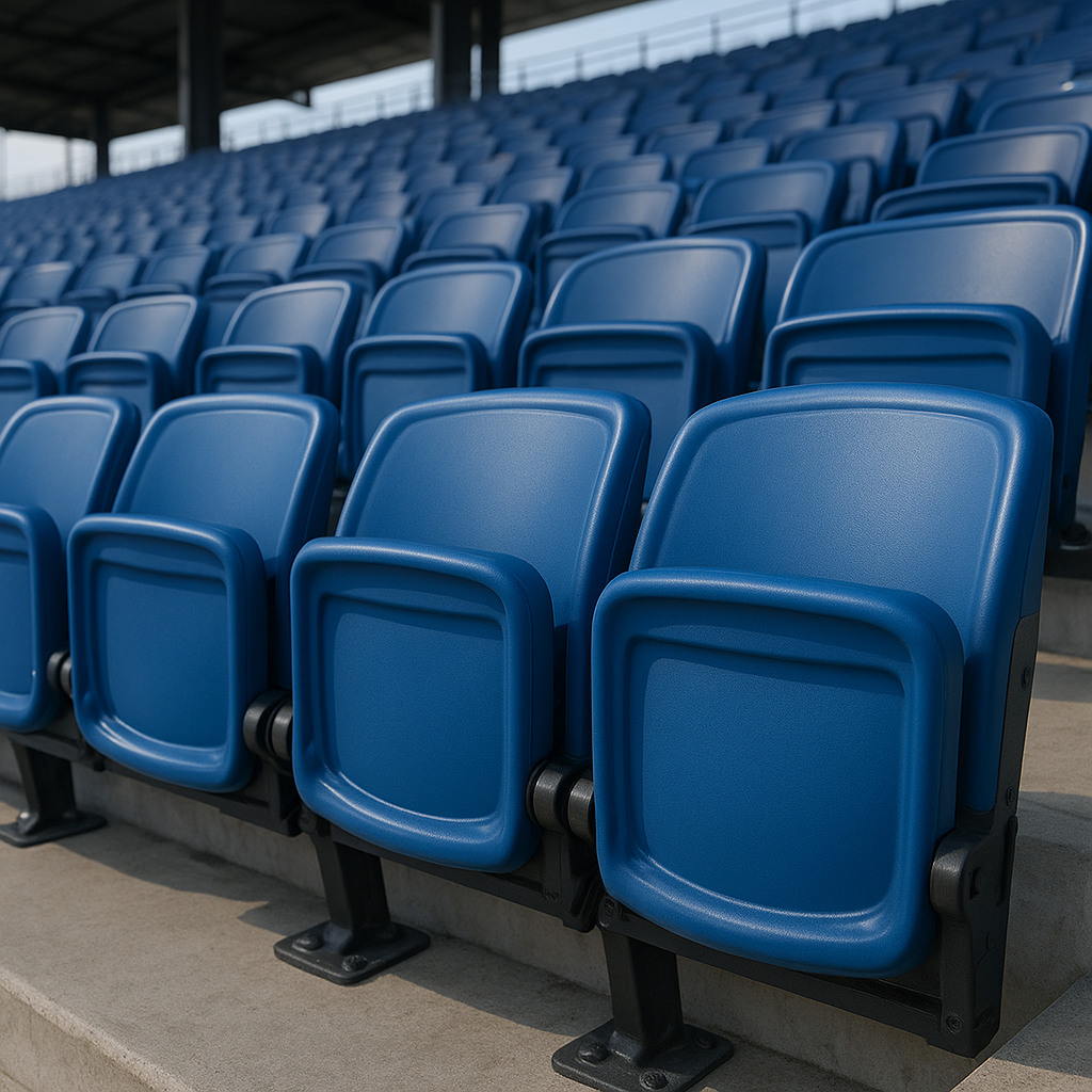 HDPE Fix Molded Stadium Chairs